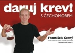 Pozvánka na setkání dárců krve v Tyjátru